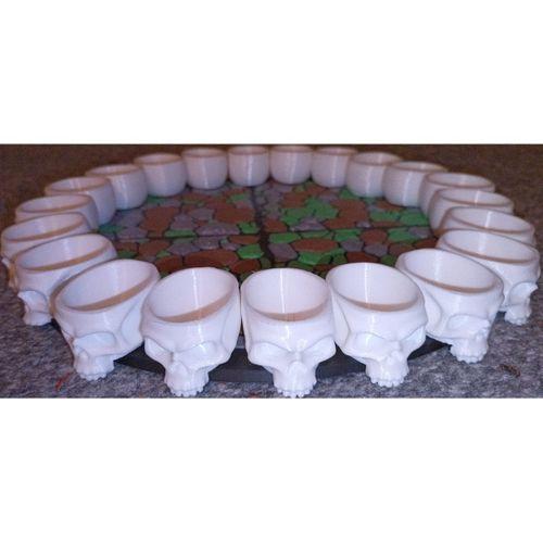 Kafatası Zar Tepsisi Renk Bölmesi – 6899224