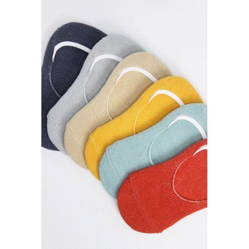 Bistyle 6'lı Mix Babet Çorap 30101 Kiremit