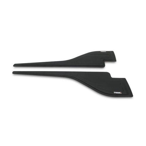 DACIA DUSTER 2010 Set 2 Parça Kapı Kaplama 9203 Siyah Mat Asa Kum Desen Yarasa