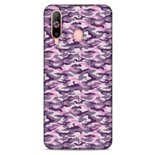 Kamuflaj 03 Samsung Galaxy A60 Kılıf Silikon Kapak