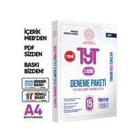 2027 3 Adım YKS-TYT MEBİ Özgün Sorular 15li Deneme Paketi Video Çözümlü BASKI ÜCRETİ