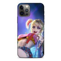 Apple iPhone 12 Pro Uyumlu Kılıf Harley Quinn (6) Silikon Kılıf Lacivert