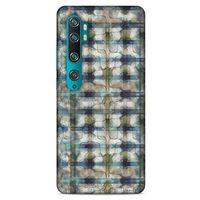 Y.Liva-2021 Özel Seri Kareli Xiaomi Mi Note 10 Pro Kılıf Silikon Kapak