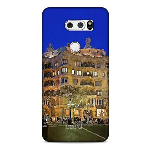 LG K50S Kılıf Dünya Mimarisi (28) Arka Kapak Casa Mila İspanya
