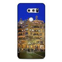 LG K50S Kılıf Dünya Mimarisi (28) Arka Kapak Casa Mila İspanya