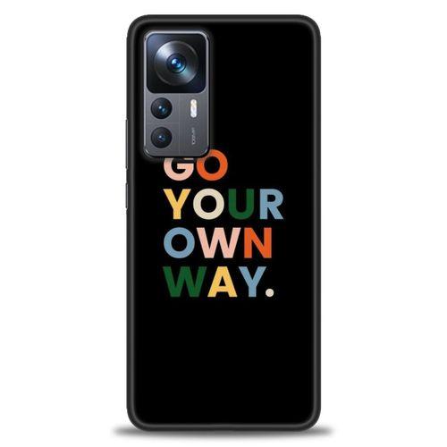 Xiaomi Mi 12T Kılıf HD Baskılı Kılıf - Go Your + Tam Ekran Koruyucu