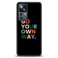 Xiaomi Mi 12T Kılıf HD Baskılı Kılıf - Go Your + Tam Ekran Koruyucu