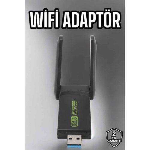 Wifi Adaptör Çift Bantlı Kablosuz Wifi Adaptörü