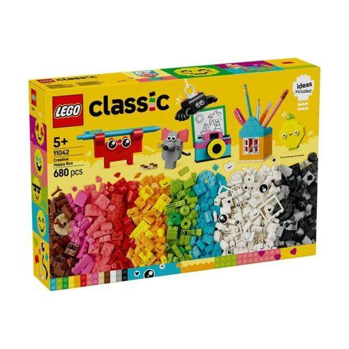 Eğitici Çocuk 11042 Lego Classic Yaratıcı Mutlu Kutu 680 parça +5 yaş