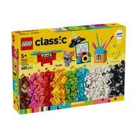 Eğitici Çocuk 11042 Lego Classic Yaratıcı Mutlu Kutu 680 parça +5 yaş