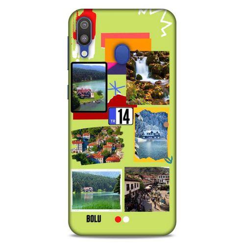 Lopard Samsung Galaxy M20 Uyumlu Kılıf Şehirli ※ (14) Bolu Lansman Kılıf