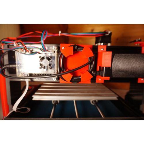 CNC 3018 Güç Bloğu Kablo Sarıcı (Bu ürün Sadece Plastik parçadır - Almadan Önce Soru Sorabilirsiniz)