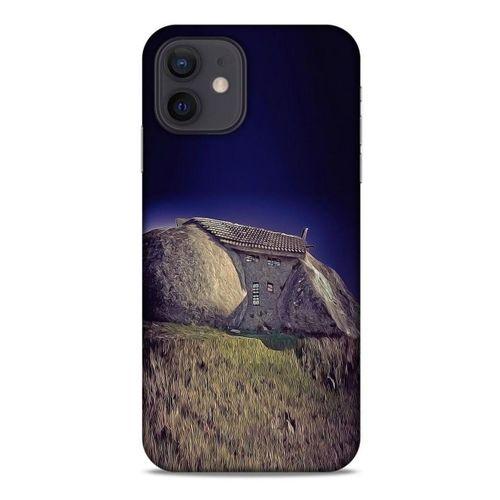 Apple iPhone 12 Kılıf Dünya Mimarisi (30) Silicone Case Stone House Portekiz