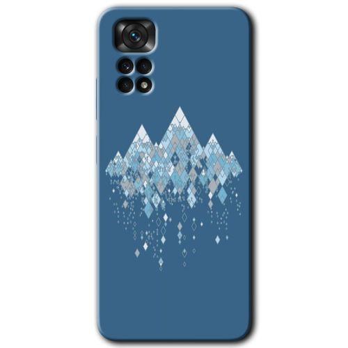 Xiaomi Redmi Note 11 Pro 5G HD Baskılı Kılıf + 9D Tam Ekran Koruyucu - İceberg