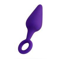 Bung Anal Plug Mor 11,5 cm