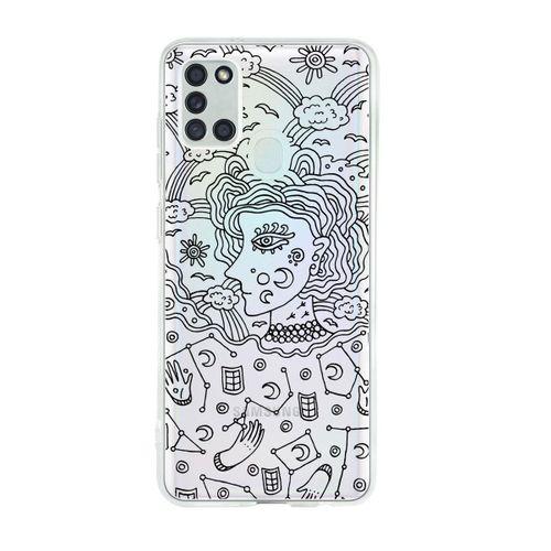 Samsung A21S Art Of Astrology Premium Şeffaf Silikon Kılıf