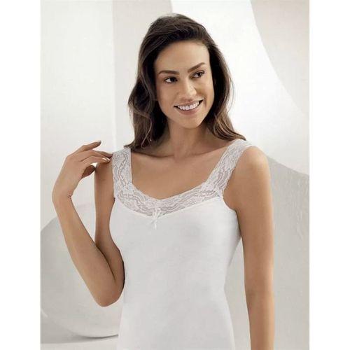 Şahinler Yaka Ve Askıları Dantelli Ribana Atlet B600