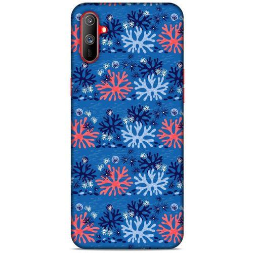 Realme C3 Uyumlu Kılıf Mavi Delisi (36) Glitter Kılıf Lokal