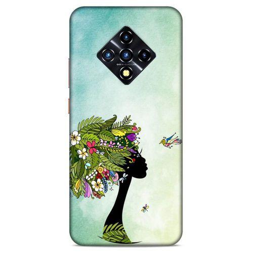 Lopard İnfinix Zero 8 Uyumlu Kılıf Sürreal Yüzler ♀ (37) Silicone Cover Baskılı