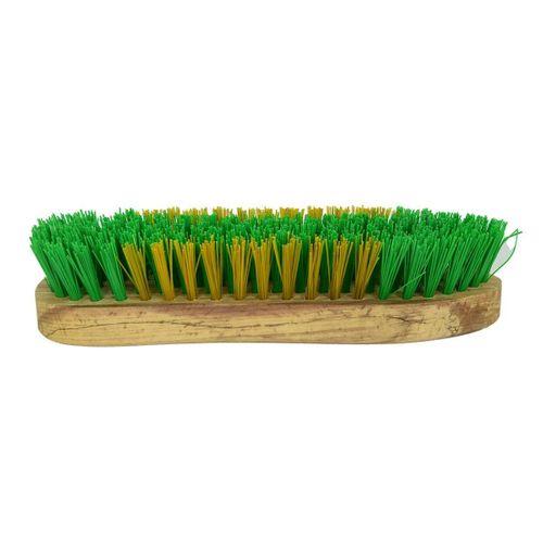 LokmanAVM Halı Fırçası Tahta Fırça Nalın Fırça Karışık Renk 20 Cm