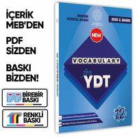 2026 YDT MEBİ İngilizce 12 Sınıf Vocabulary Kelime Bilgisi Soru Bankası Kitabı Çözümlü BASKI ÜCRETİ
