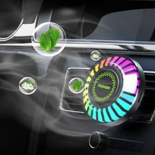 Araç İçi Koku Hazneli Rgb Sese Duyarlı Led Işık