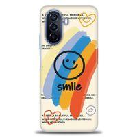 Huawei Nova Y70 Kılıf HD Baskılı Kılıf - Smile + Tam Ekran Koruyucu