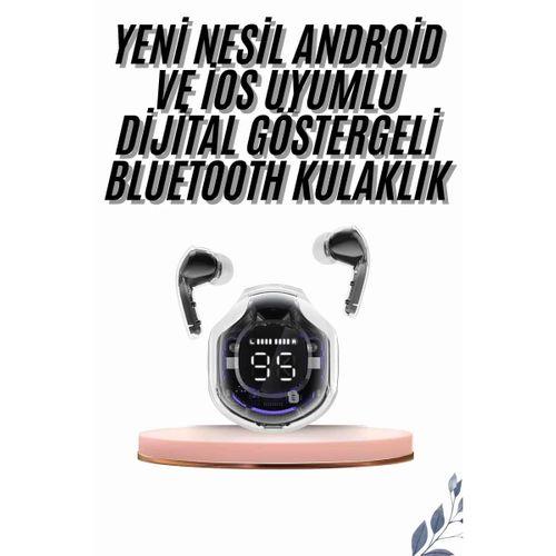 2025 Model Kablosuz Bluetooth Kulaklık Anc Enc Destekli Hifi Stereo