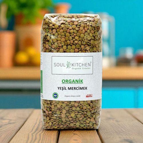 Organik Yeşil Mercimek 750gr
