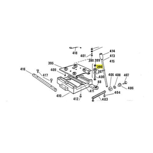 LUREM 142700710 Mortaiseuse Kılavuz Taşı 3D Baskı (Bu ürün Sadece Plastik parçadır - Almadan Önce Soru Sorabilirsiniz)
