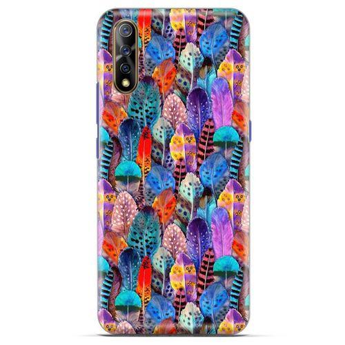 Casper Via F3 Kılıf Desenli Özel Seri Tüyler (39) Liquid Crystal Kılıf