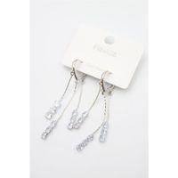 Zirkon Taşlı Küpe - Gümüş