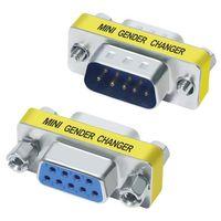 PowerMaster PM-26520 DB9 RS232 Erkek-Dişi (M2F) 9 Pin Çevirici Ara Adaptör