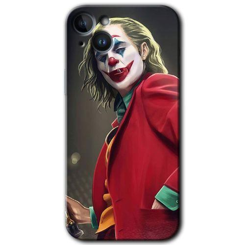 Potkal Hediye Fabrikası iPhone 14 Plus Kılıf HD Desen Baskılı Arka Kapak - Reel Joker