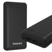 Philips DLP1720 CB 20.000 mAh 2XUSB Port Çıkış TYPE-C Micro-USB Powerbank Hızlı Şarj Slim