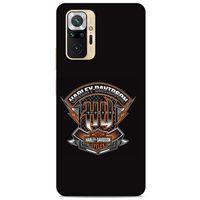 Xiaomi Redmi Note 10 Pro Uyumlu Kılıf Motorsiklet (39) Liquid Crystal Kılıf Harley Davidson
