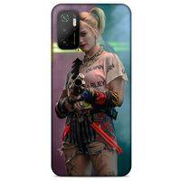 Xiaomi Poco M3 Pro Uyumlu Kılıf Harley Quinn (11) Tam Koruma Yeşil