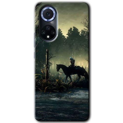 Potkal Hediye Fabrikası Huawei Nova 9 Kılıf HD Desen Baskılı Arka Kapak - Kırmızı Gül