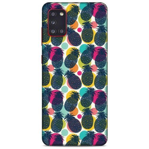 Frutix Ananas 06 Samsung Galaxy A31 Kılıf Desenli Silikon