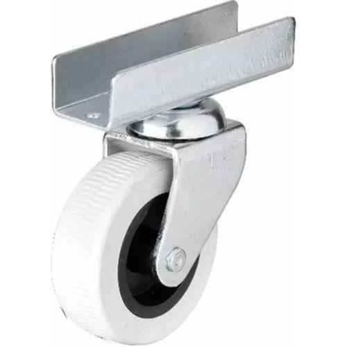 323 - 50x20 Mm Gri Uzun U Tablalı Teker 4 Adet