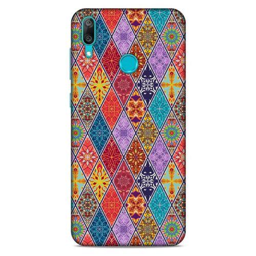 Ethnic Culture (4) Huawei Y7 2019 Kılıf Silikon Kapak Desenli