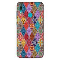 Ethnic Culture (4) Huawei Y7 2019 Kılıf Silikon Kapak Desenli