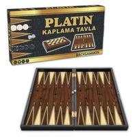 Star Oyun Platin Büyük Boy Tavla Kaliteli