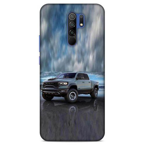 Lopard Xiaomi Redmi 9 Uyumlu Kılıf PickUpX (42) Rugged Armor Kılıf Bulut Mavi
