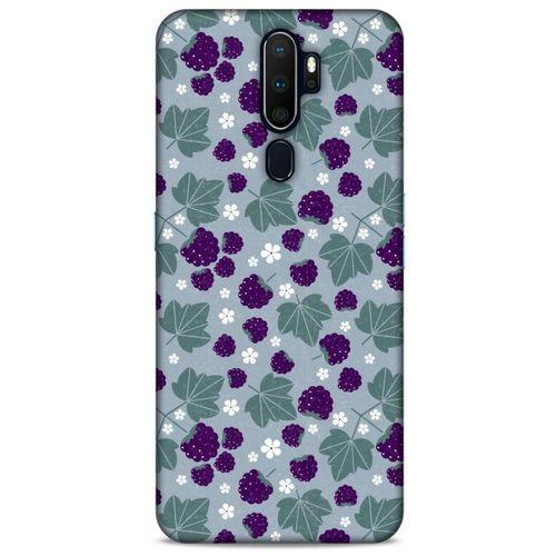 Frutix Böğürtlen 01 Oppo A9 2020 Kılıf Desenli Silikon