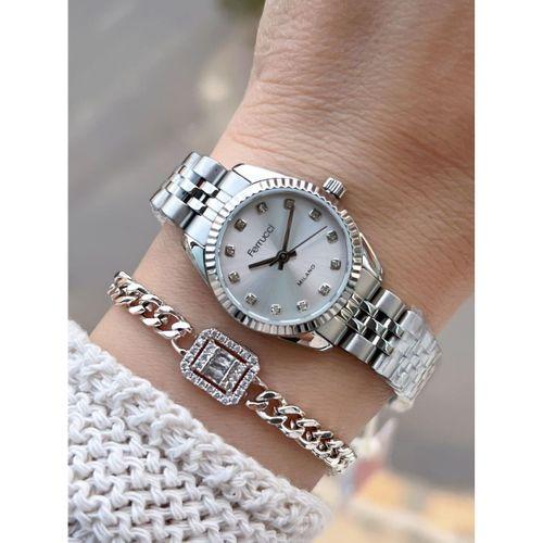 Ferrucci Küçük Kasa Vintage Seri 2 Yıl Garantili Yeni Sezon 3Atm Dayanıklı Kadın Kol Saati B.03412.M1