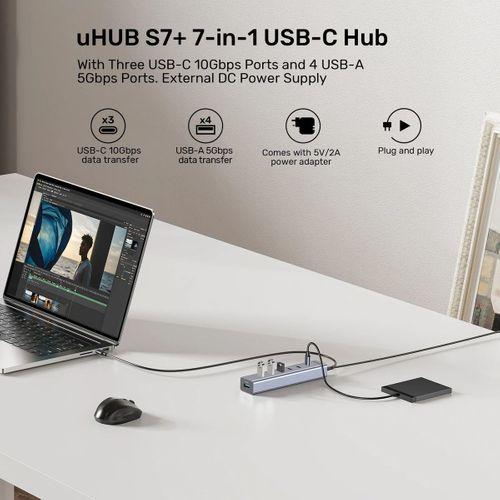UNITEK UHUB S7+ 7in1 UNIVERSAL USB HUB (H1335AGY01-EU)