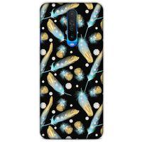 Xiaomi Redmi K30 Kılıf Desenli Özel Seri Tüyler (26) Tpu Silikon Kılıf