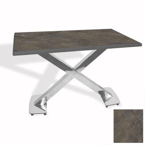 Dockers İks Masa Kromnikel (80x120 - Werzalit, Allzalit yada Wermodin Tabla) - Halong