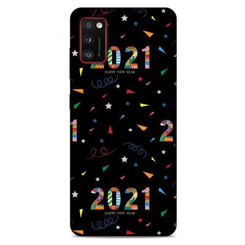 Samsung Galaxy A41 Kılıf Yılbaşı Süsleri (6) Silikon Kılıf
